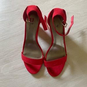 Worthington Beckwith Red Heels Size 7.5, Worn Once